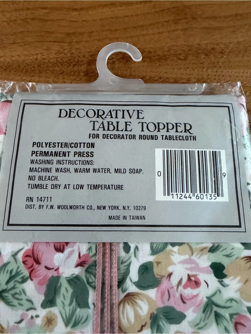 NIP Decorative Floral Square Table Topper